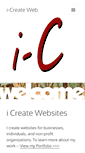 Mobile Screenshot of i-createweb.com